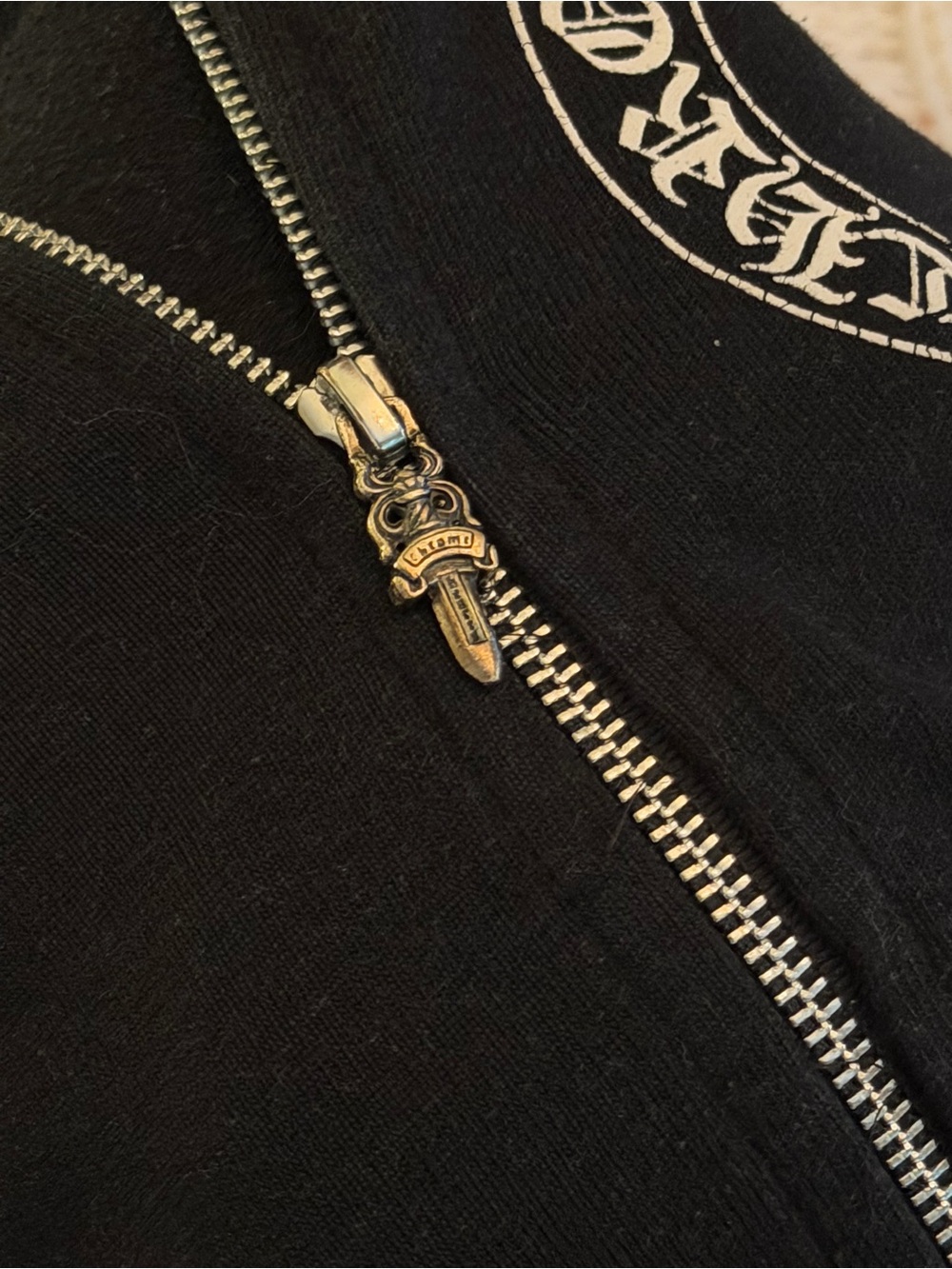 Chrome Hearts EXTREMELY RARE Zip Up Hoodie | ONE OF A KIND unisex - Picture 2 of 14